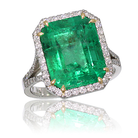 emerald ring green
